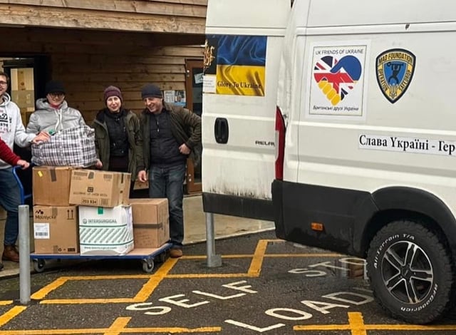 Urgent appeal for £2,000 to get Energise Ukraine van back on the road