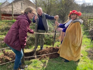 Unbelief-able response to tree planting event at Butser Ancient Farm