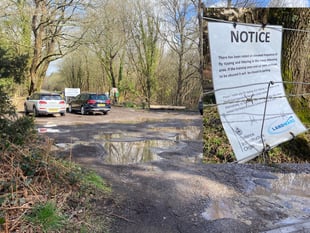 Fly-tippers could force closure of popular car park near Longmoor