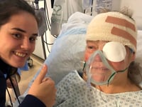 Mum 'lucky' after food poisoning led doctors to discover deadly tumour