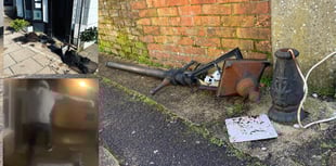 'Moronic' vandals cause 'heartbreaking' damage in town crime spree