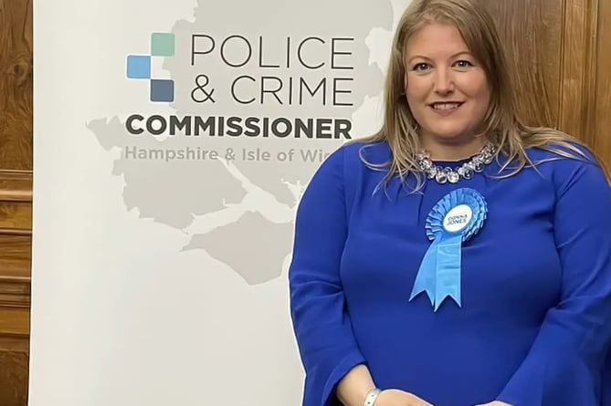 Donna Jones (Conservatives) has served as PCC for Hampshire since 2011