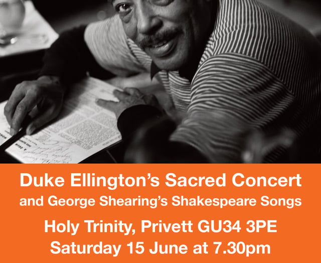Froxfield Choir to perform jazz legend Duke Ellington's Sacred Concert