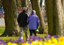 More than a mile of green footpaths within walking distance in Meon Valley