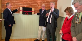 MP opens refurbished village hall