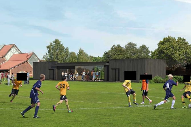 Petersfield Town Juniors clubhouse plan