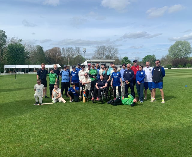 Rowledge's disability team impress at Cricket For All tournament