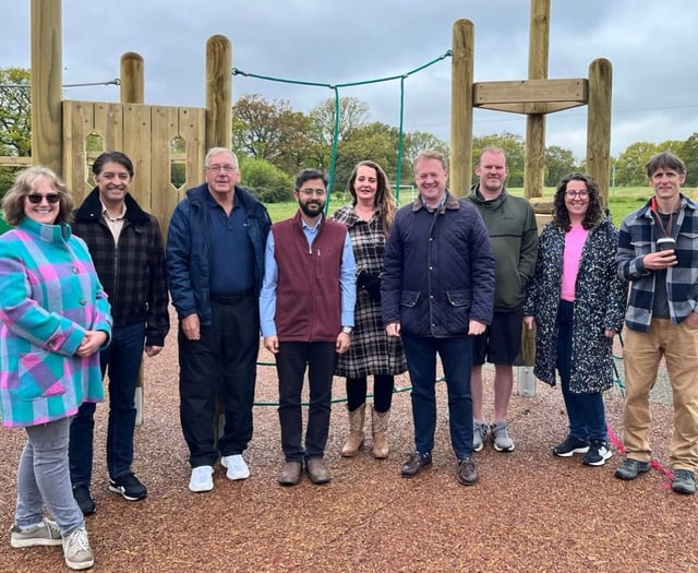 Let the games begin as £110k new play area is opened in Greatham