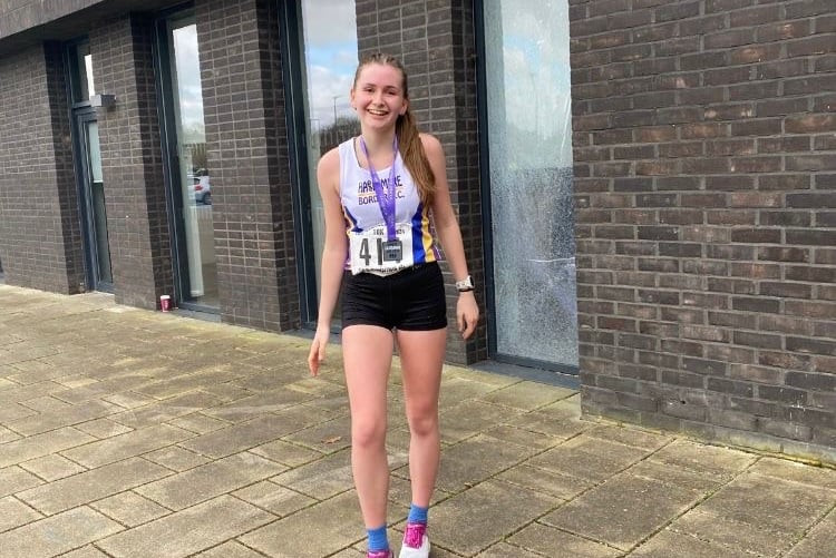 Libby Soper was happy with a personal best at the Hendy Eastleigh 10km