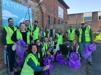 Helping Society as company volunteers give Petersfield a spring clean