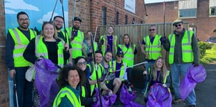 Helping Society as company volunteers give Petersfield a spring clean