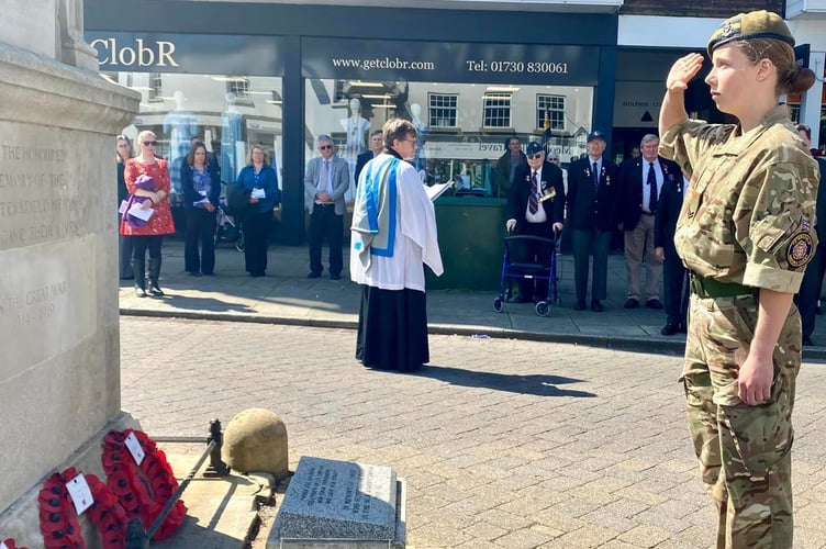 Petersfield VE Day Ceremony