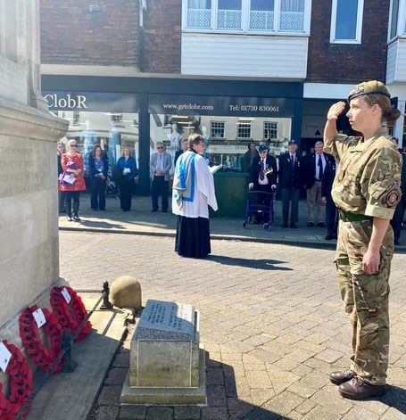 Petersfield VE Day Ceremony