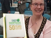 Golden honour for Whitehill councillor as EHDC mark 50 years