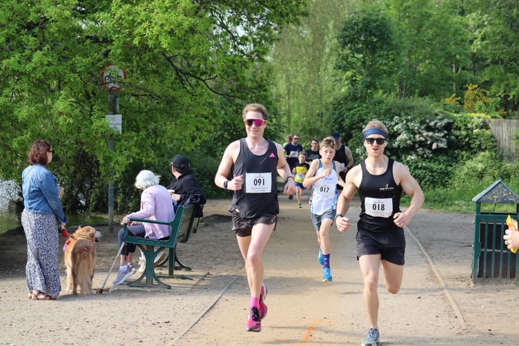 The sun shone for this year's Petersfield Heath 5km