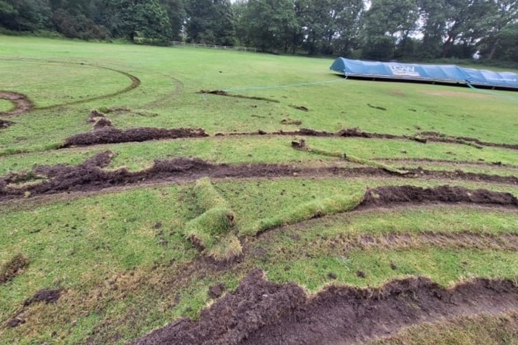 Petersfield Cricket Club Damage 1