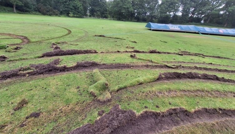 Petersfield Cricket Club Damage 1