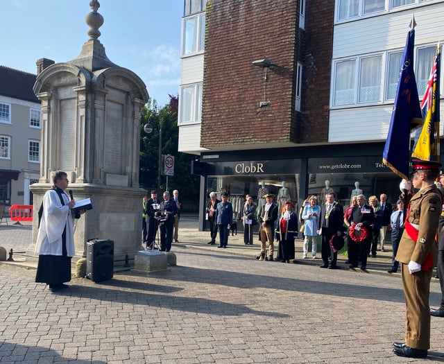 Pride and poignancy at Petersfield D-Day 80 service