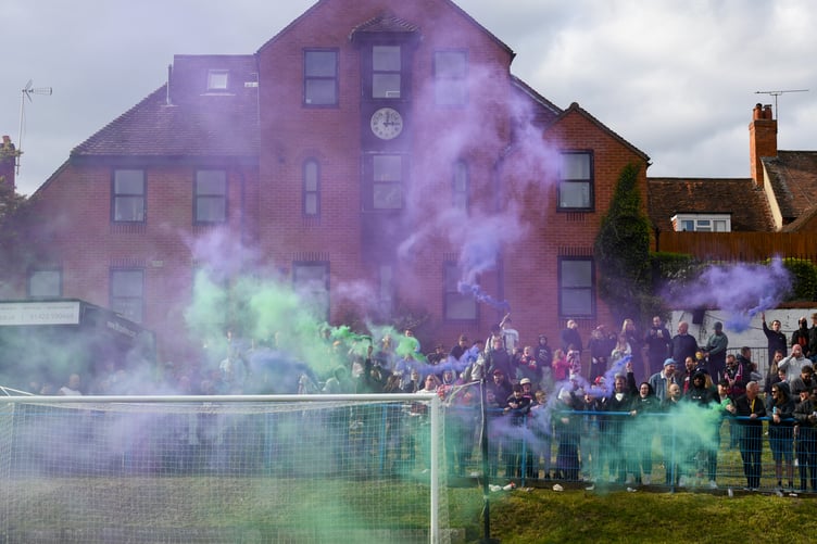 Farnham Town have ambitious plans to redevelop the Clock End (Photo: Farnham Town FC)