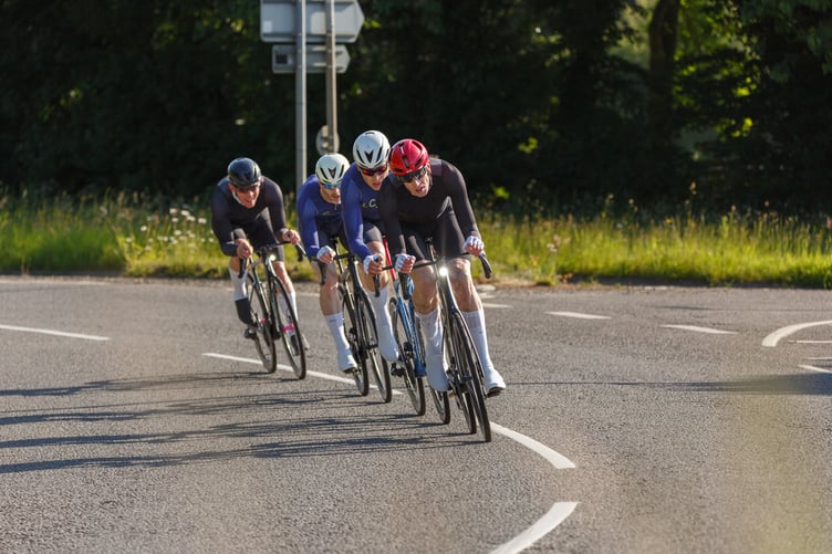The fastest four-up team (Photo: David Clifford)