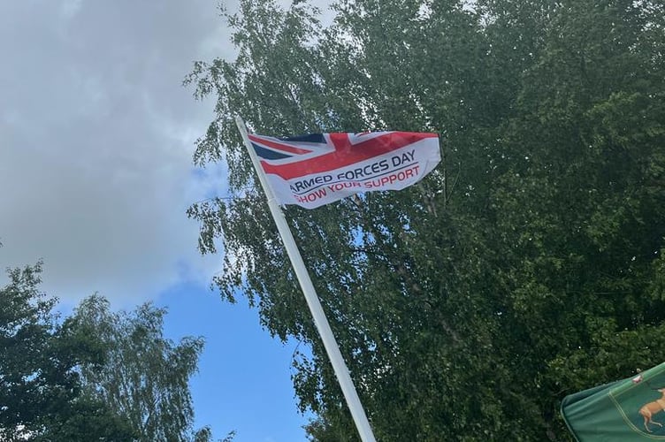 Bordon Armed Forces Flag PIC3