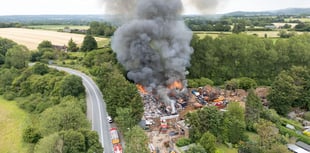 Firefighters tackle blaze at scrapyard south of Petersfield