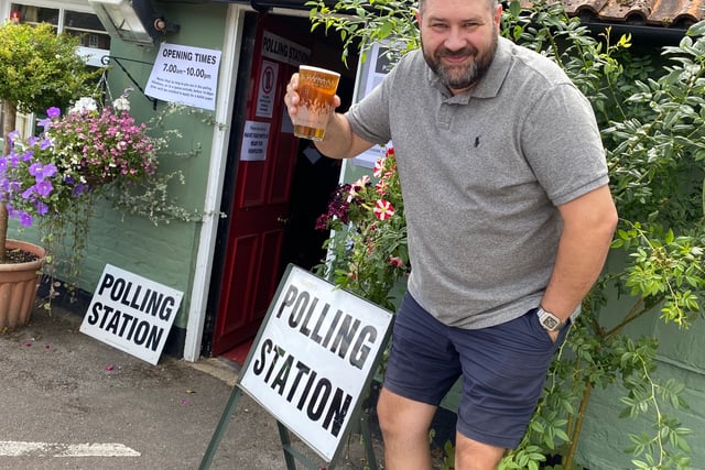 Ale be voting here: pints and polling cards at the Royal Oak