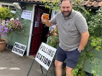 Ale be voting here: pints and polling cards at the Royal Oak