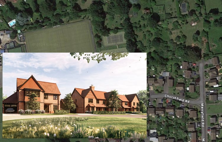 Merryfield Road housing