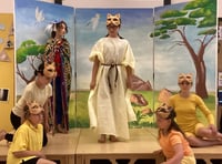 Selborne pupils feel the love with Lion King curtain closer