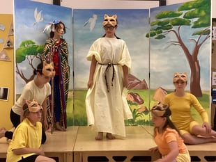 Selborne pupils feel the love with Lion King curtain closer