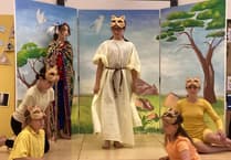 Selborne pupils feel the love with Lion King curtain closer