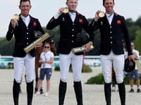 Like father, like son as Harry jumps to Olympic glory LEAD