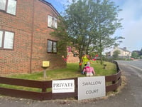 Swallow Court residents battle against parents over parking 