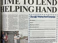Offering a helping hand as lockdown begins
