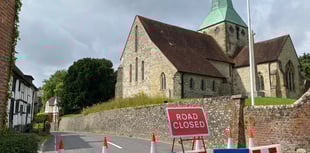 Lorry strike forces closure of main road through Harting