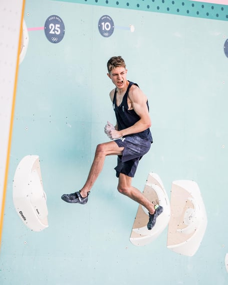 Toby Roberts Elstead Climbing Paris Gold
