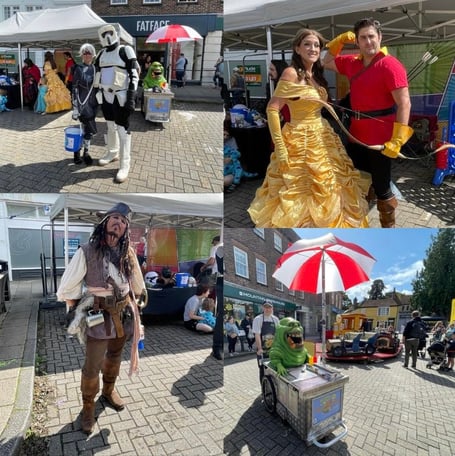 There were a few notable people in attendance including Jack Sparrow, Belle, Gaston and more (Michelle Monaghan/Tindle)