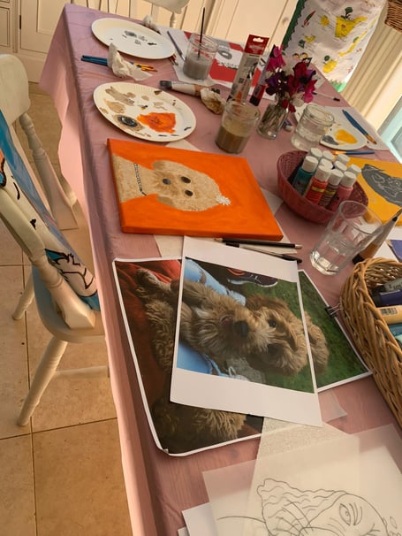 Pup Goes The Easel workshop