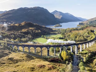 Gallery coup as iconic Harry Potter train image goes on show