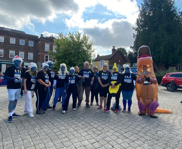 Petersfield's greatest feet: Sign up now to March for Men with Kev