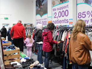 Phyllis Tuckwell highlights its retail shops during Hospice Care Week