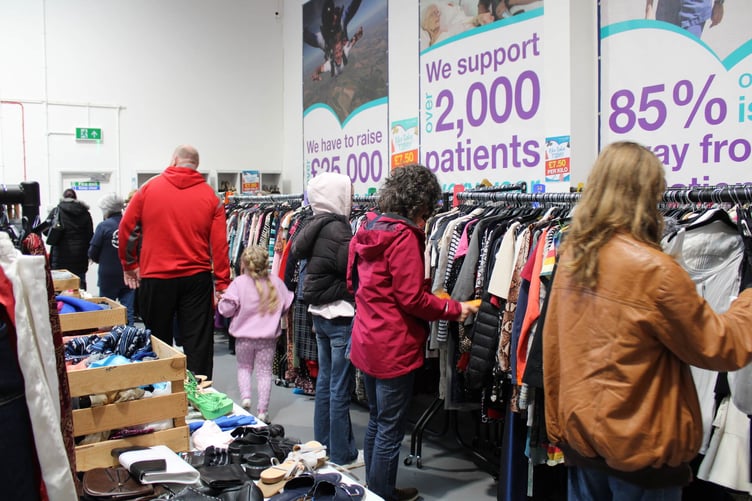 Phyllis Tuckwell’s warehouse in Farnborough is just one of the places you can pick up some of its preloved items and support local hospice care