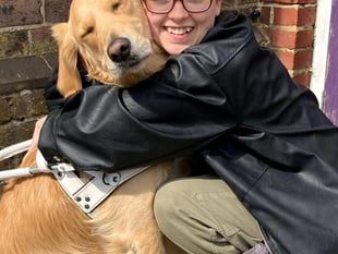 Child attacks assistance dog causing handler to have a medical episode