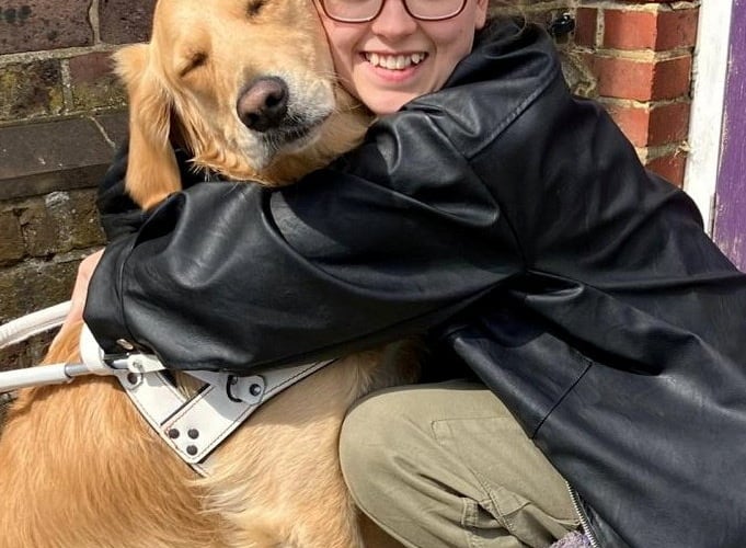 Ella Walker assistance dog Ralph