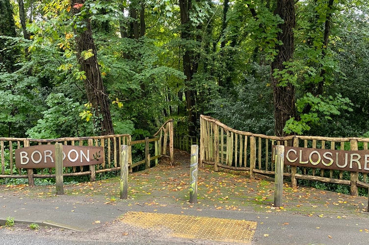 Bordon Inclosure entrance