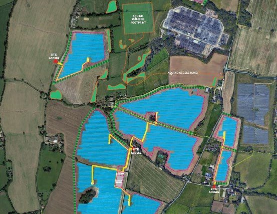 Solar farm that crosses two council boundaries is approved