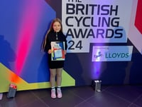 Four Marks BMX rider receives British Cycling award