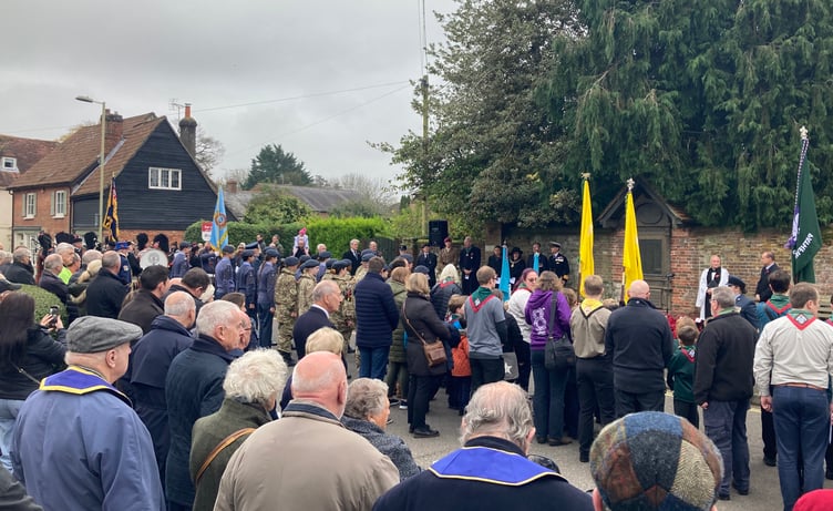 Holybourne Remembrance 2024 War Memorial