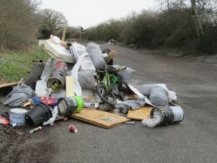 Arrest and fine for Surrey man linked to Four Marks fly-tipping